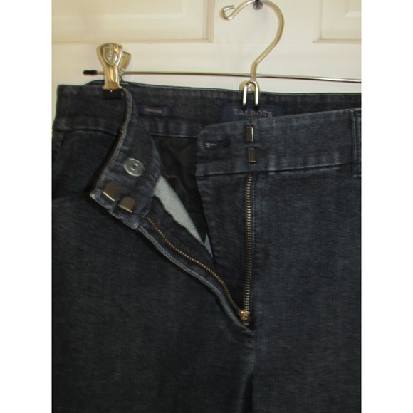 Talbots Women's Heritage Blue Mid Rise Straight Leg Denim Jeans Size 8 - Picture 7 of 9